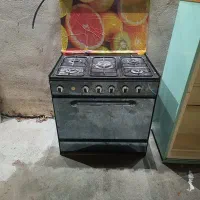 گاز پنج شعله.کابینت.کابینت با سینک .جا سماوری|اجاق گاز و لوازم برقی پخت‌وپز|نوشین شهر, |دیوار