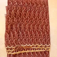 پارچه لباس مجلسی تور گلدوزی شده