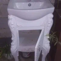 روشویی همراه با کمد|لوازم سرویس بهداشتی|قزوین, |دیوار