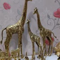 زرافه خانواده برنز اصل