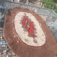 نمددست بافت پشم میش|فرش|کوهمره, |دیوار