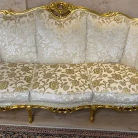 مبل کلاسیک هفت نفره با میز ناهار خوری|مبلمان خانگی و میز عسلی|مشهد, نیروی هوایی|دیوار