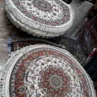 فرش۱۰۰۰شانه اولیا قصری دایره ۱×۱ سایز ست کامل|فرش|تبریز, |دیوار