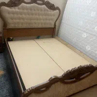 تخت خواب دو نفره سلطنتی|تخت و سرویس خواب|اصفهان, حسین‌آباد|دیوار