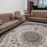 سرویس مبلمان هشت نفره چستر صفر|مبلمان خانگی و میز عسلی|زاهدان, |دیوار