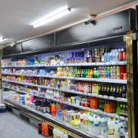 لامپ قفسه راک یخچال پرده هوا فروشگاهی تک درب