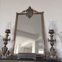 اینه وشمعدان قدیمی