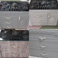 اجاق گاز طرح فر کد ۶۶۶۶