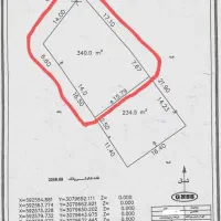 زمین مسکونی ۳۴۰ متر مرکز شهر|فروش زمین و ملک کلنگی|بندر دیر, |دیوار