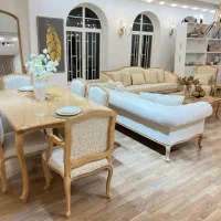 طرح تعویض مبل کهنه با مبل فرانسوی کلاسیک|مبلمان خانگی و میز عسلی|شیراز, دشت چنار|دیوار