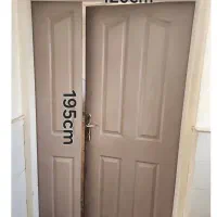 در چوبی و پنجره آهنی|مصالح و تجهیزات ساختمان|کاشان, پشت شهربانی|دیوار