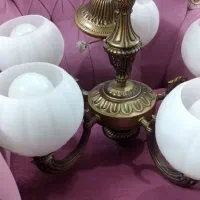 لوستر پنج شاخه|لوستر و چراغ آویز|قنوات, |دیوار