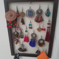 گوشواره های کاملا دستساز هنری و زیبا مدل های متنوع