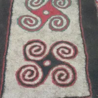 روتختی ۲در یک اقل نمد پشمی