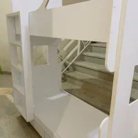 تخت خواب دو طبقه کیش چوب