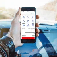 برنامه موبایل و اتصال او پجی