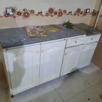 فروش کابینت و هود و سینگ  شیر اهرمی.دو لگنه|آب‌چکان و نظم‌دهنده ظروف|آبیک, |دیوار