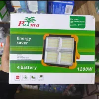 لامپ و پروژکتور  شارژی و پنل خورشیدی پاور بانک