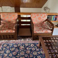 مبلمان نیم ست|مبلمان خانگی و میز عسلی|سلمان‌شهر, |دیوار