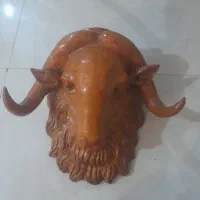 عتیقه سر قوچ سفالی