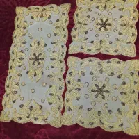 رومیزی کار شده تمیزوسالم