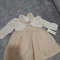 پیراهن دخترانه نوزاد ۶ ماه