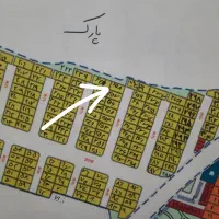 زمین نبش پارک روبه روی ترمینال