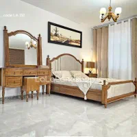 سرویس خواب پانیذ / کفی چوبی /و تشک پددار