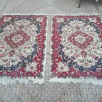 فرش قدیمی کناره یک جفت دستبافت|فرش|خسروشاه, |دیوار