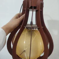لوستر چوبی