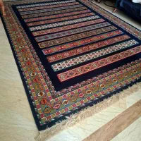 فرش ۹ متری ماشینی سورمه ای|فرش|تهران, ارم|دیوار