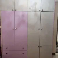 تخت تاشو جوان و نوجوان  وکمد لباس و کمد