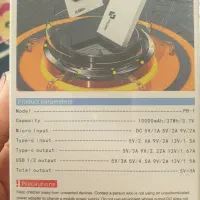 پاور بانک ۱۰۰۰۰mAh آکبند به قیمت خرید قدیم|لوازم جانبی موبایل و تبلت|محمدیه-قزوین, |دیوار