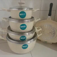 سرویس قابلمه چدن گرانیتی (اصل)