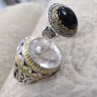 انگشتر نقره دُر نجف یمن