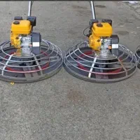 کفسازی بتنی با ماله پروانه ای