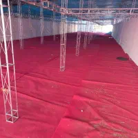 فروش موکت قرمز  کارکرده نمایشگاهی|موکت|ساوه, |دیوار