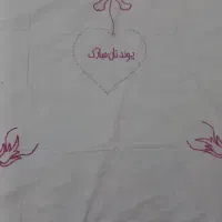 رولحافی گلدوزی با پولک مناسب جهازیه|سرویس روتختی|باغستان, |دیوار