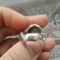 گردنبند فیروزه اصل نیشابور و انگشتر فیروزه نیشابور|جواهرات|نیشابور, شریعتی|دیوار