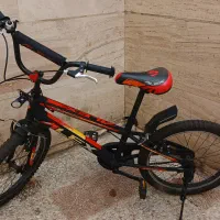 دوچرخه/برند الکس سایز 20/رنگ نارنجی،قرمز