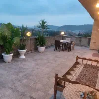 تراس وسیع باچشم انداز زیبادرشیرگاه نظافت صددرصد