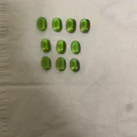 ده عدد نگین الکساندریت هفت رنگ