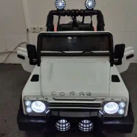 ماشین شارژی شاستی بلنددو نفره لاستیک اسفنجی درحدنو