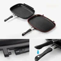 ماهیتابه دوطرفه بزرگ چدن رژیمی یونیک شرکتی