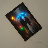 تابلودیواری نعون دار شیک و با کلاس آشخانه و بجنورد