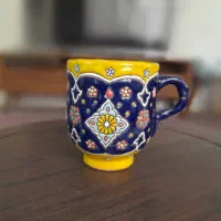 ظروف میناکاری روی سفال|صنایع دستی و سایر لوازم تزئینی|اصفهان, خوراسگان|دیوار
