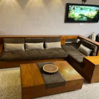 مبل هفت روکش تازه تعویض