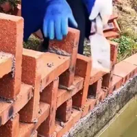 کارگرساده  دیوار چین بنا سیمانکار