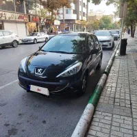 207 پانا مشکی متالیک مدل 402 tu5 فرمان برقی