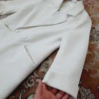مانتو کتی زنانه سفید مزونی مناسب مجلس و مهمانی|لباس|مشهد, هفده شهریور|دیوار